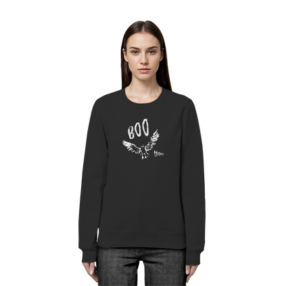 Boo Hoo! Fliegende Eule  - Organic Basic Unisex Sweatshirt