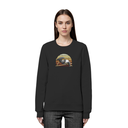 Lässiger Retro Sundown Tapir - Organic Basic Unisex Sweatshirt