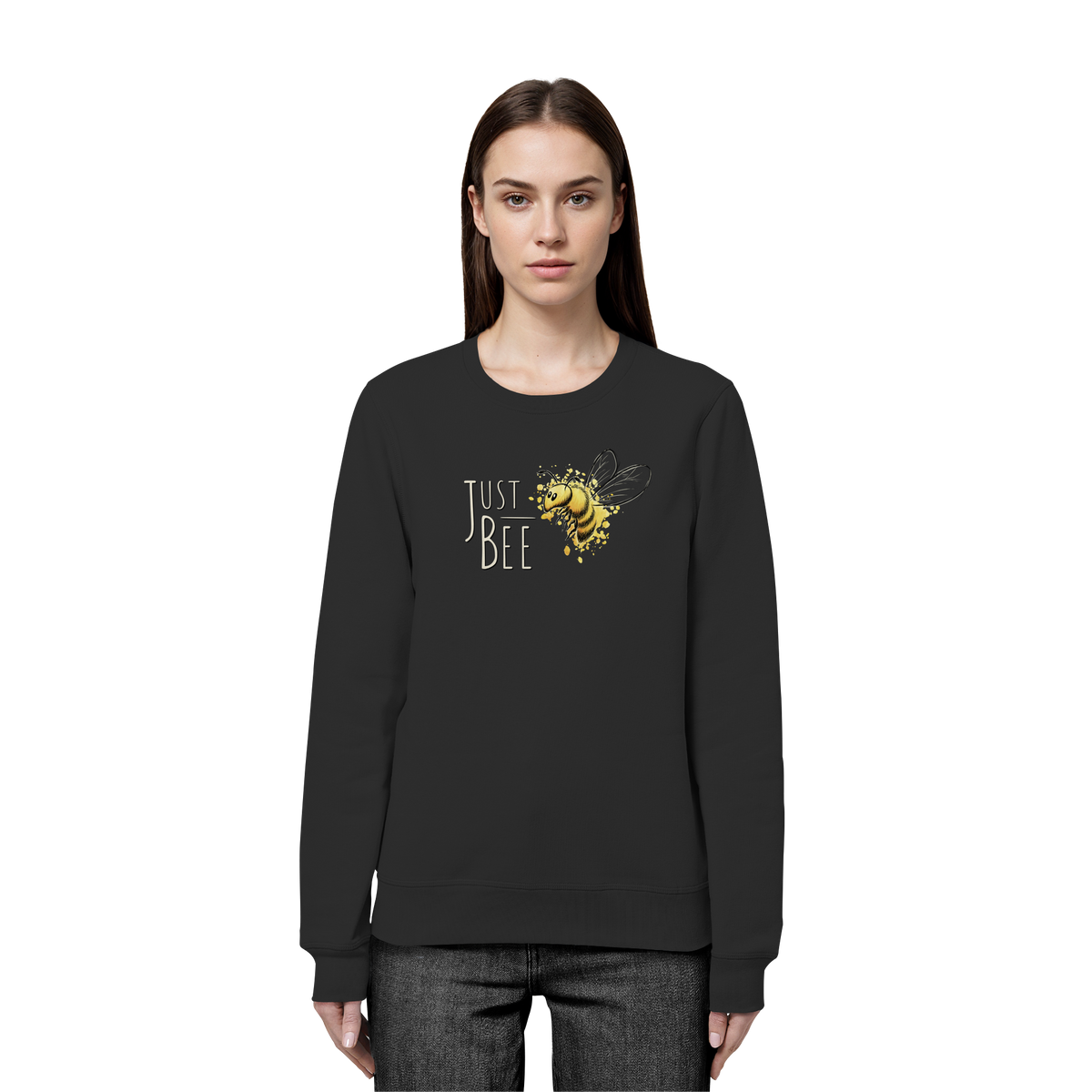Just Bee, kleine Honig-Biene - Organic Basic Unisex Sweatshirt