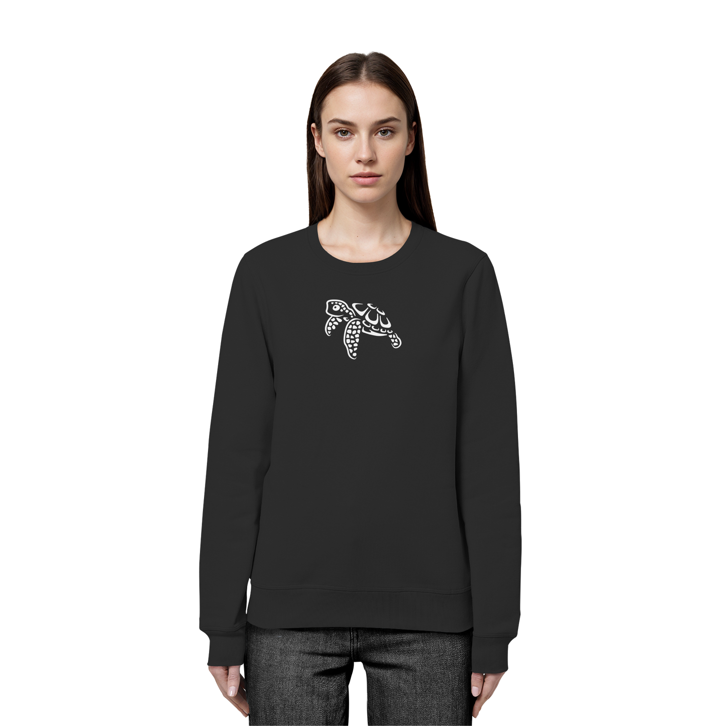 schwimmende Meeres-Schildkröte - Organic Basic Unisex Sweatshirt