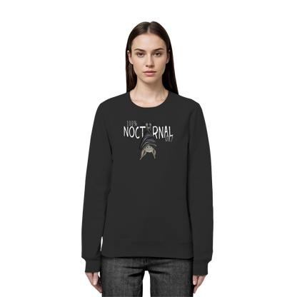 100% nachtaktive Fledermaus - Organic Basic Unisex Sweatshirt