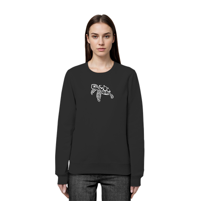 schwimmende Meeres-Schildkröte - Organic Basic Unisex Sweatshirt