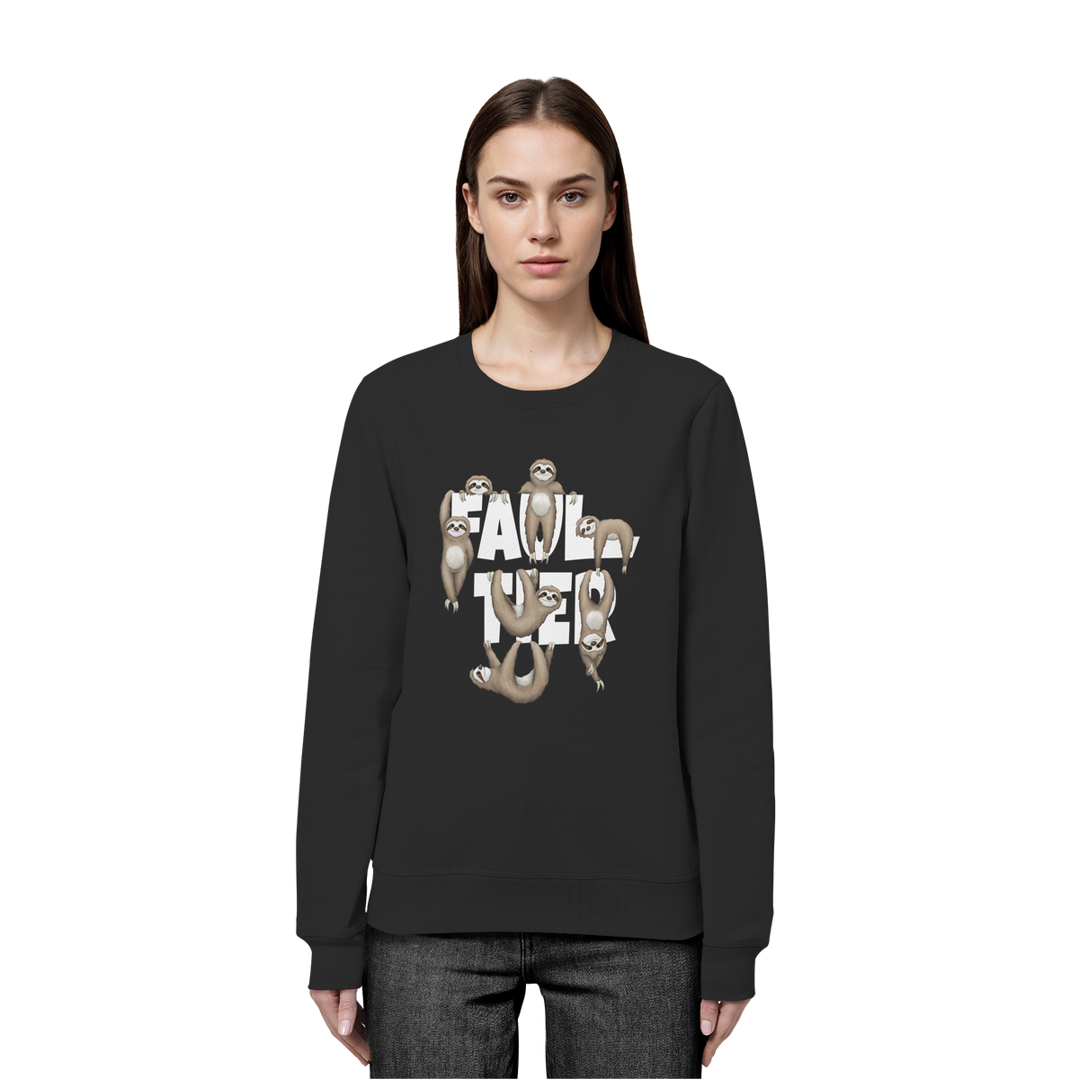 Viele gechillte Faultiere - Organic Basic Unisex Sweatshirt