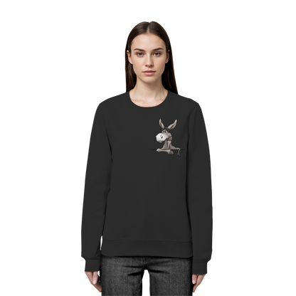 Lustiger lässiger Esel - Organic Basic Unisex Sweatshirt