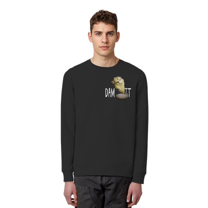 Dam It Verdammt Lustiger Biber - Organic Basic Unisex Sweatshirt