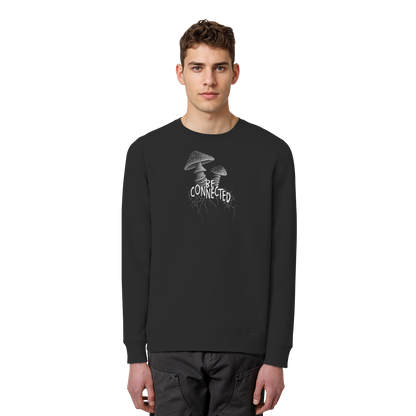 Be Connected Panther-Pilz - Organic Basic Unisex Sweatshirt
