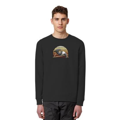 Lässiger Retro Sundown Tapir - Organic Basic Unisex Sweatshirt