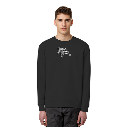 schwimmende Meeres-Schildkröte - Organic Basic Unisex Sweatshirt