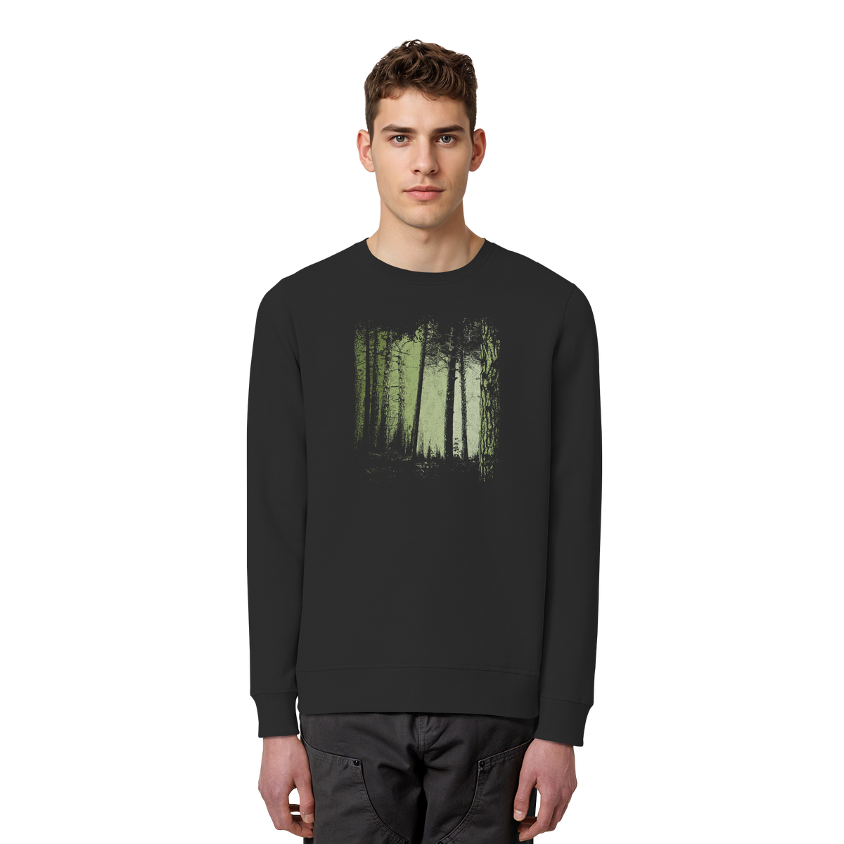 Zwielicht Wald - Organic Basic Unisex Sweatshirt