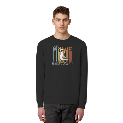 Sei Möwe Scheiß Drauf  - Organic Basic Unisex Sweatshirt