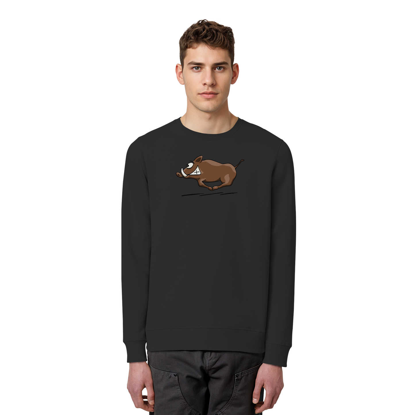sauwildes Wildschwein | Wildsau  - Organic Basic Unisex Sweatshirt