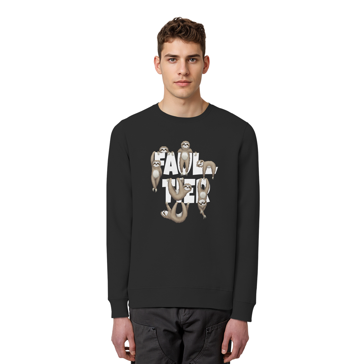 Viele gechillte Faultiere - Organic Basic Unisex Sweatshirt