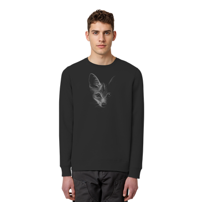 Fuchs Kritzelkunst Illustration - Organic Basic Unisex Sweatshirt