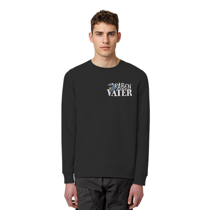 Rabenvater Krähenpapa - Organic Basic Unisex Sweatshirt