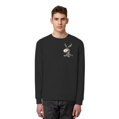 Lustiger lässiger Esel - Organic Basic Unisex Sweatshirt