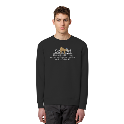 No-Activity Faultier - Organic Basic Unisex Sweatshirt