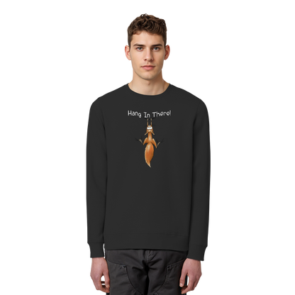 Hang In There | Lässiges Eichhörnchen - Organic Basic Unisex Sweatshirt