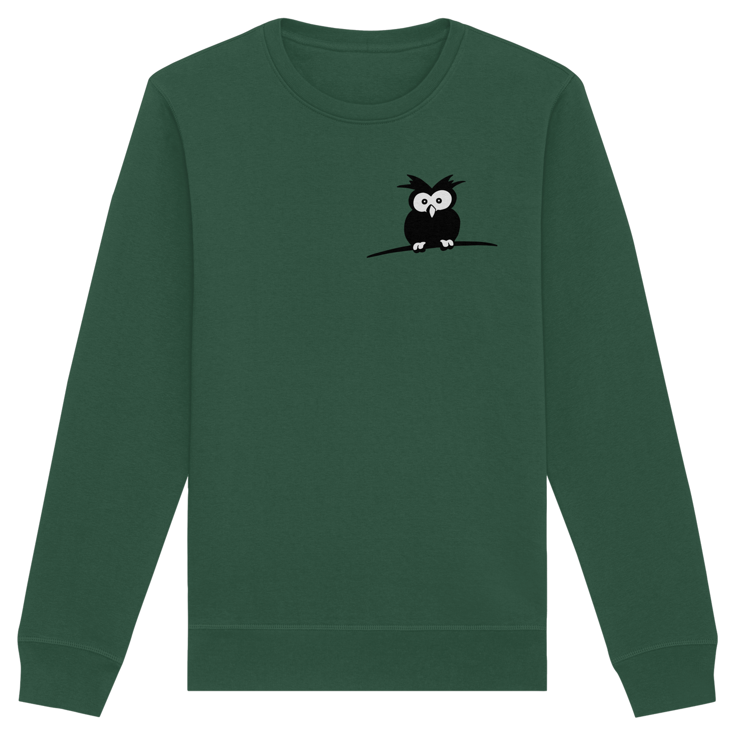 Kleine struppige Eule - Organic Basic Unisex Sweatshirt