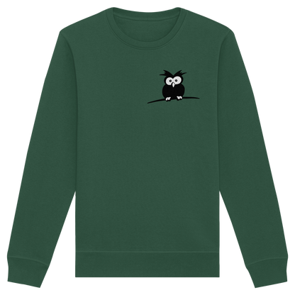 Kleine struppige Eule - Organic Basic Unisex Sweatshirt