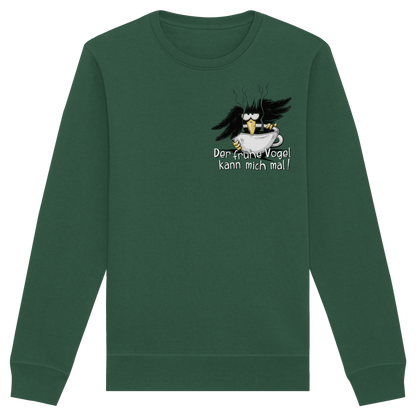 Der frühe Vogel kann mich mal | Kaffee Rabe - Organic Basic Unisex Sweatshirt