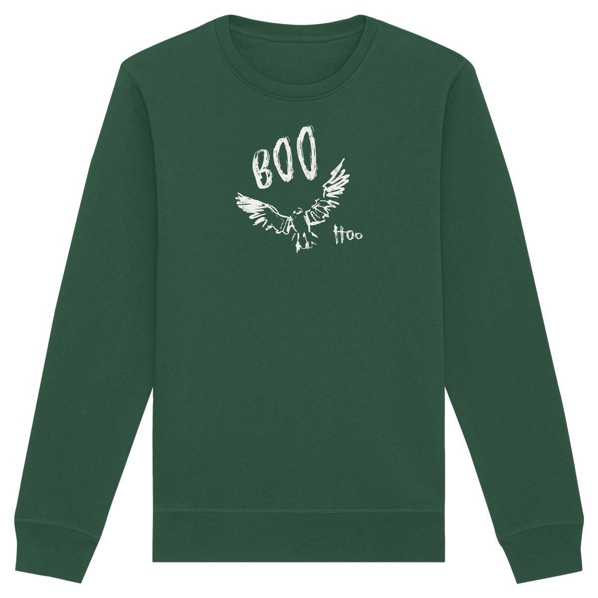 Boo Hoo! Fliegende Eule  - Organic Basic Unisex Sweatshirt