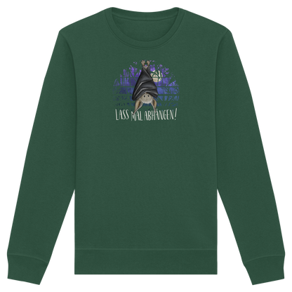 Lass mal abhängen Fledermaus - Organic Basic Unisex Sweatshirt