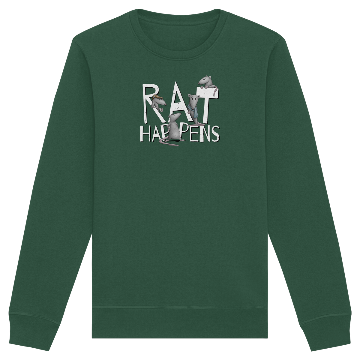 Rat Happens Ratten - Organic Basic Unisex Sweatshirt