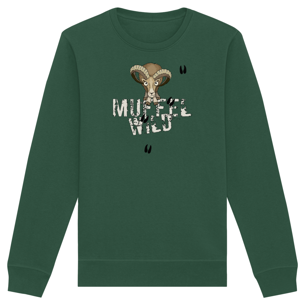 Muffel Wild Mufflon - Organic Basic Unisex Sweatshirt