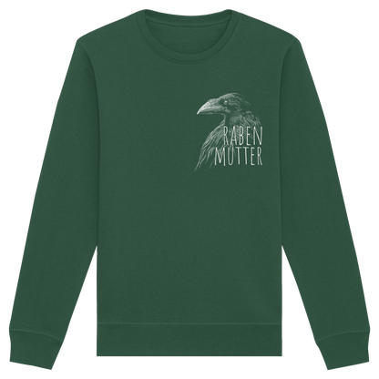 Rabenmutter schwarze Krähe Rabe - Organic Basic Unisex Sweatshirt