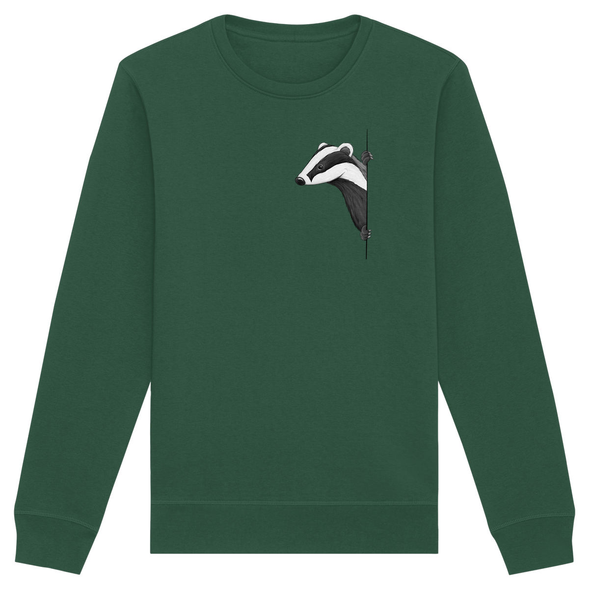 Lässiger Dachs Meister Grimbart - Organic Basic Unisex Sweatshirt