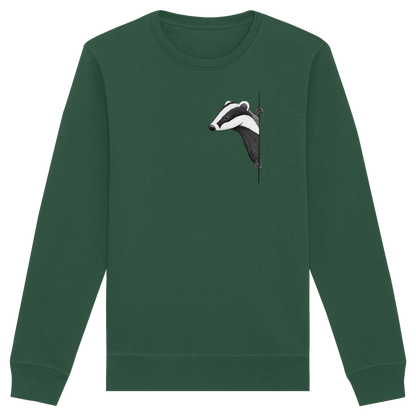 Lässiger Dachs Meister Grimbart - Organic Basic Unisex Sweatshirt
