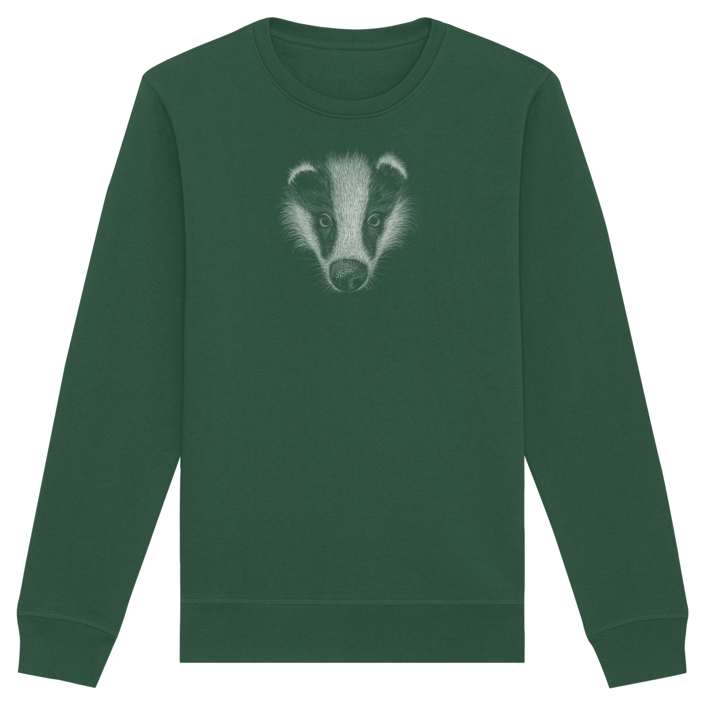 Kritzel-Kunst Dachs Illustration - Organic Basic Unisex Sweatshirt