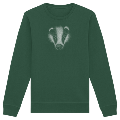 Kritzel-Kunst Dachs Illustration - Organic Basic Unisex Sweatshirt