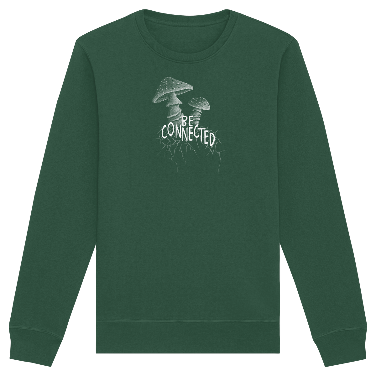 Be Connected Panther-Pilz - Organic Basic Unisex Sweatshirt