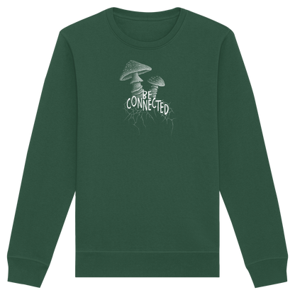 Be Connected Panther-Pilz - Organic Basic Unisex Sweatshirt