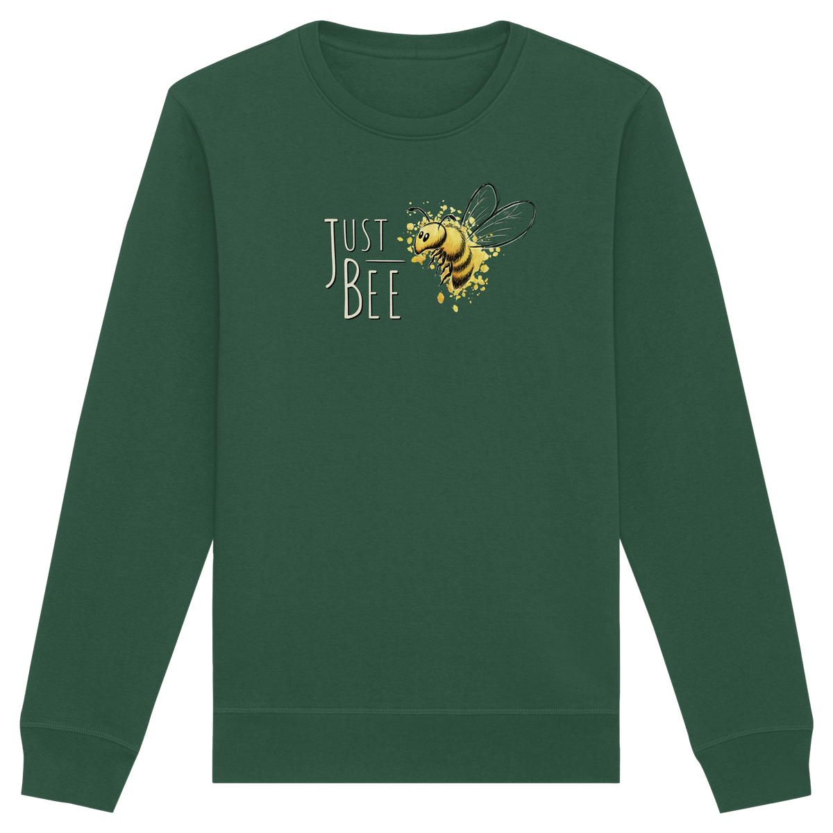 Just Bee, kleine Honig-Biene - Organic Basic Unisex Sweatshirt