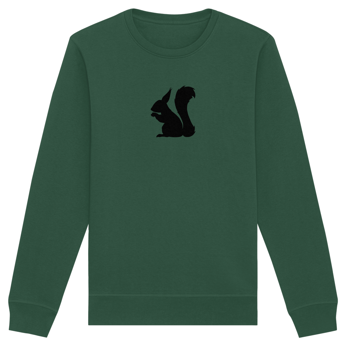 Eichhörnchen Silhouette - Organic Basic Unisex Sweatshirt