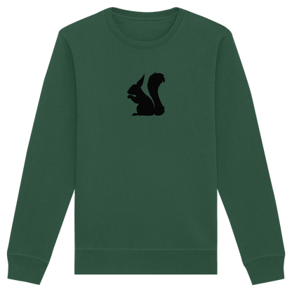 Eichhörnchen Silhouette - Organic Basic Unisex Sweatshirt