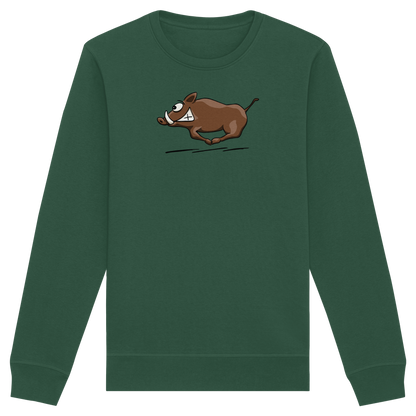 sauwildes Wildschwein | Wildsau  - Organic Basic Unisex Sweatshirt