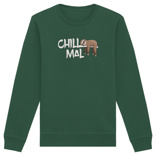 Chill Mal Faultier - Organic Basic Unisex Sweatshirt