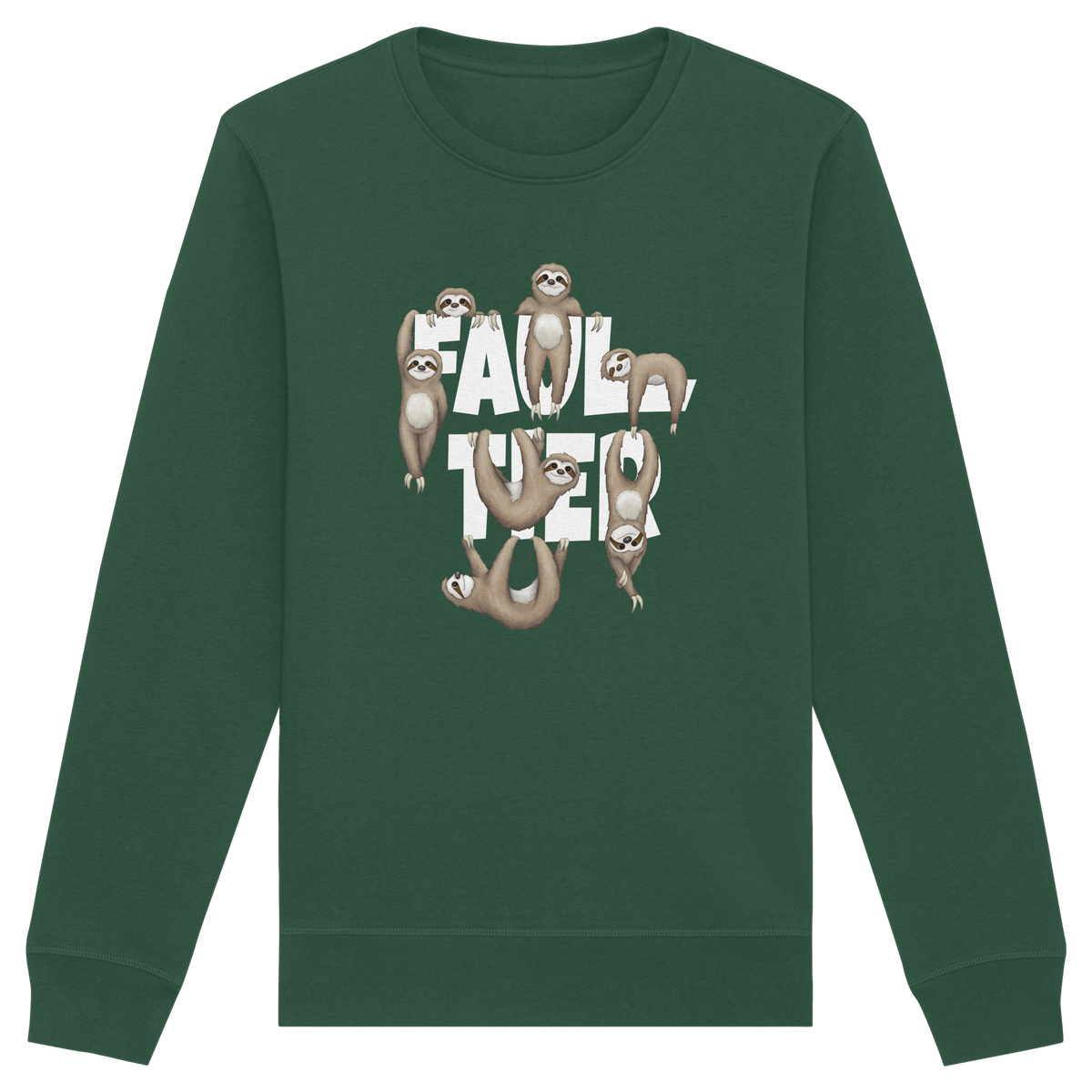 Viele gechillte Faultiere - Organic Basic Unisex Sweatshirt