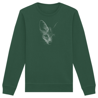 Fuchs Kritzelkunst Illustration - Organic Basic Unisex Sweatshirt