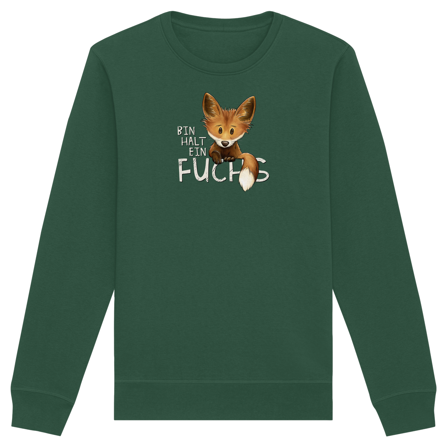 Bin halt ein Fuchs - Organic Basic Unisex Sweatshirt
