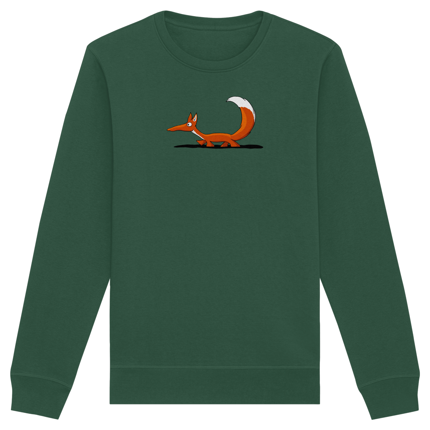 Lässiger cooler Fuchs | Mr. Fox, der Schleicher - Organic Basic Unisex Sweatshirt