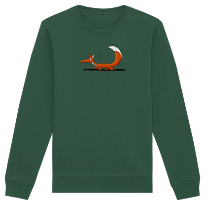 Lässiger cooler Fuchs | Mr. Fox, der Schleicher - Organic Basic Unisex Sweatshirt