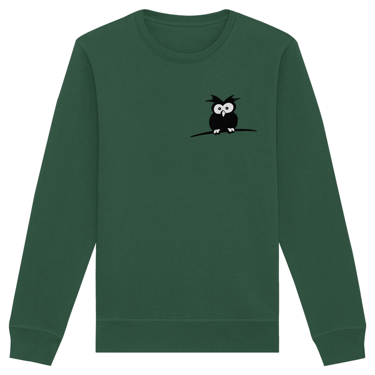 Kleine struppige Eule - Organic Basic Unisex Sweatshirt