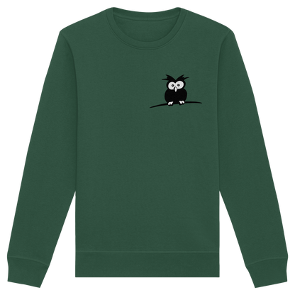 Kleine struppige Eule - Organic Basic Unisex Sweatshirt