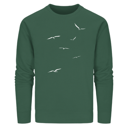 Vogelschwarm – Traum vom Fliegen - Organic Basic Unisex Sweatshirt
