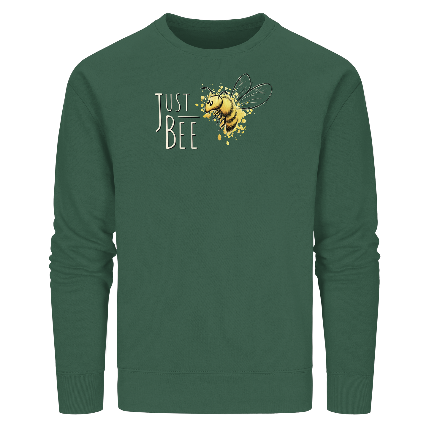 Just Bee, kleine Honig-Biene - Organic Basic Unisex Sweatshirt