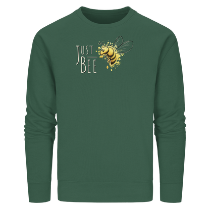 Just Bee, kleine Honig-Biene - Organic Basic Unisex Sweatshirt